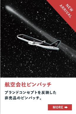 航空会社ピンバッチ